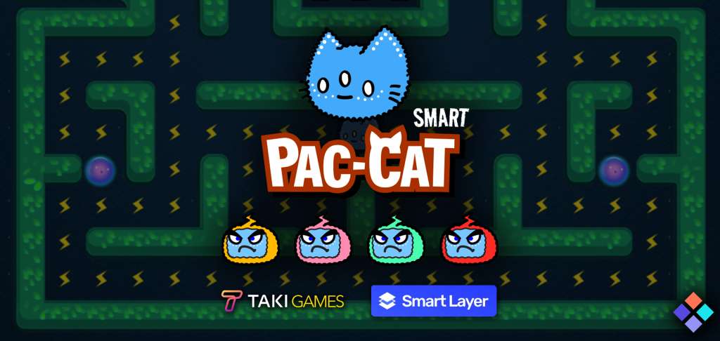 Taki Games Partners With Smart Layer for ‘Pac Cat’ Web3 Game