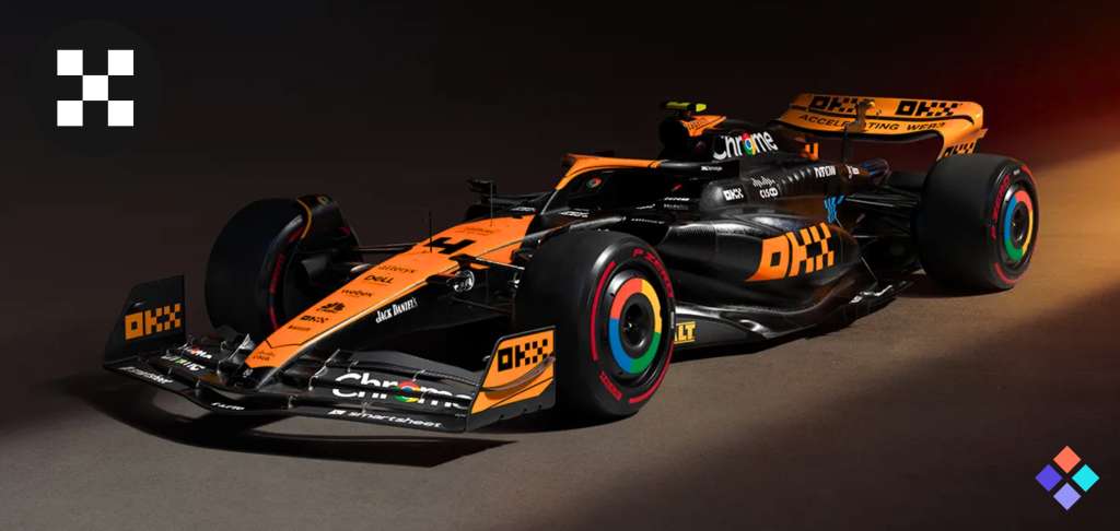 OKX Branding to Spotlight on McLaren Cars for F1 2024