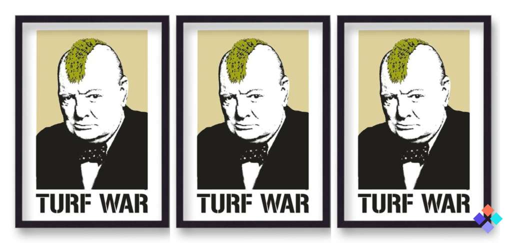 Own a Piece of Banksy’s Original ‘Turf War’ Artwork via NFTs