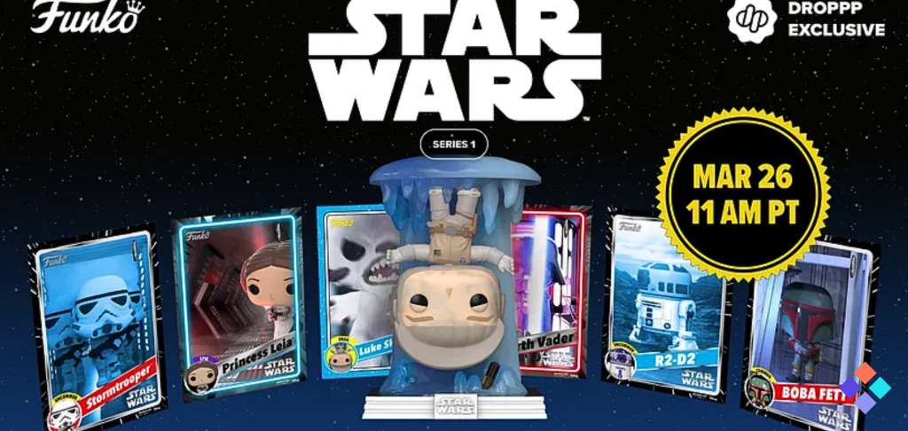 Funko Lights Up Droppp with Star Wars Digital Pop! Series