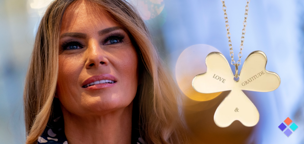 Melania Trump Releases Mother’s Day Necklace with NFT