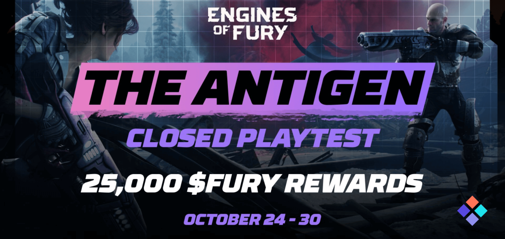 Engines of Fury Begins ‘The Antigen’ with 25K $FURY Reward Pool